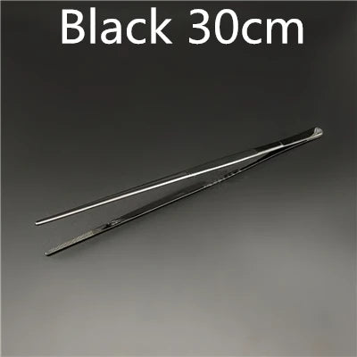 Stainless Steel Kitchen & Bar Tweezer Food Tongs Kitchen Cooking Medical Tweezer Copper/Gold/Black Plated