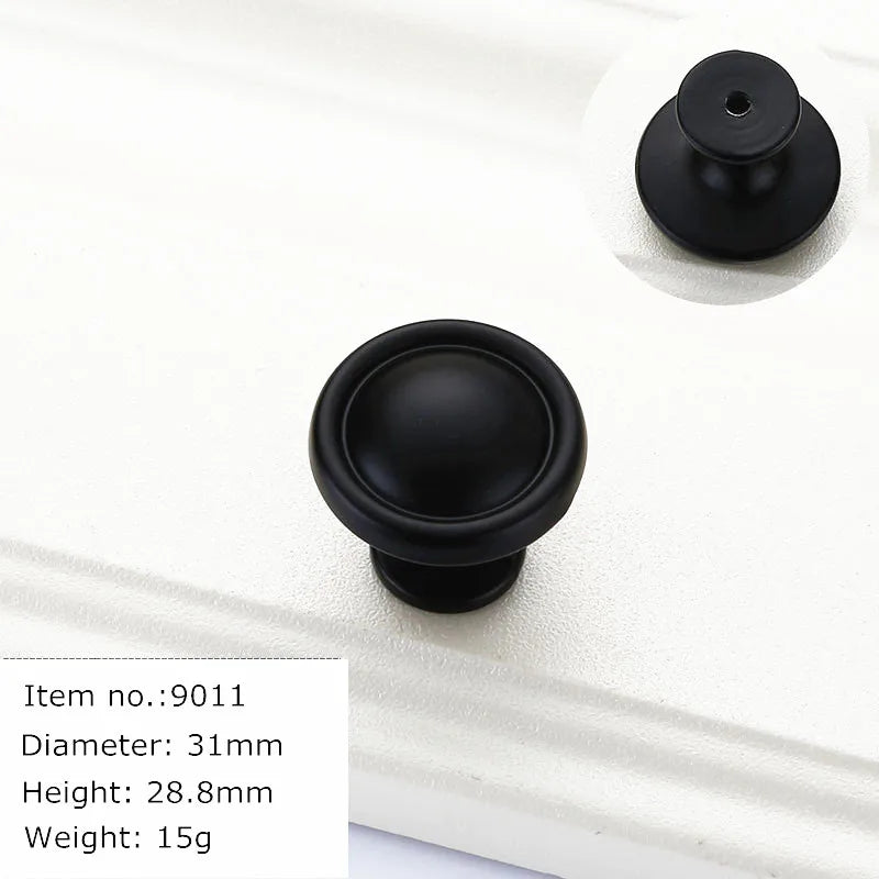 Black Handles for Furniture Cabinet Knobs and Handles Kitchen Handles Drawer Knobs Cabinet Pulls Cupboard Handles Knobs