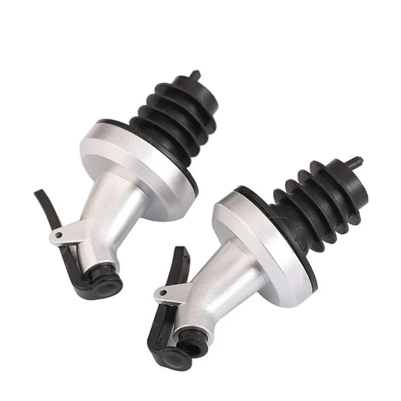 1/3Pcs Oil Bottle Stopper Lock Plug Seal Leak-proof Rubber Nozzle Sprayer Liquor Dispenser Wine Pourer Kitchen Bar Tool