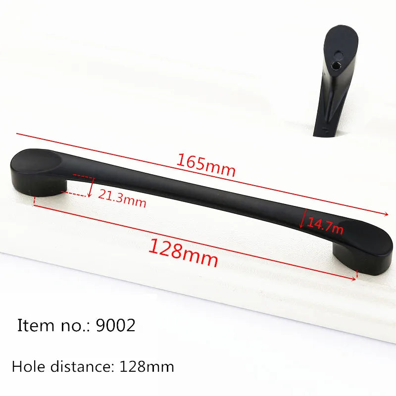 Black Handles for Furniture Cabinet Knobs and Handles Kitchen Handles Drawer Knobs Cabinet Pulls Cupboard Handles Knobs
