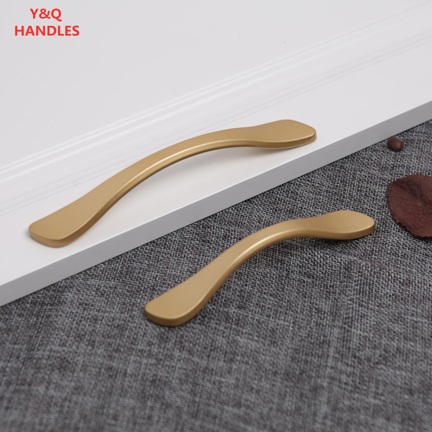 Handles Drawer Cabinet Furniture Kitchen Handles for Cabinet Knob Door Drawer Furniture Kitchen Knob Golden Simplicity Hardware