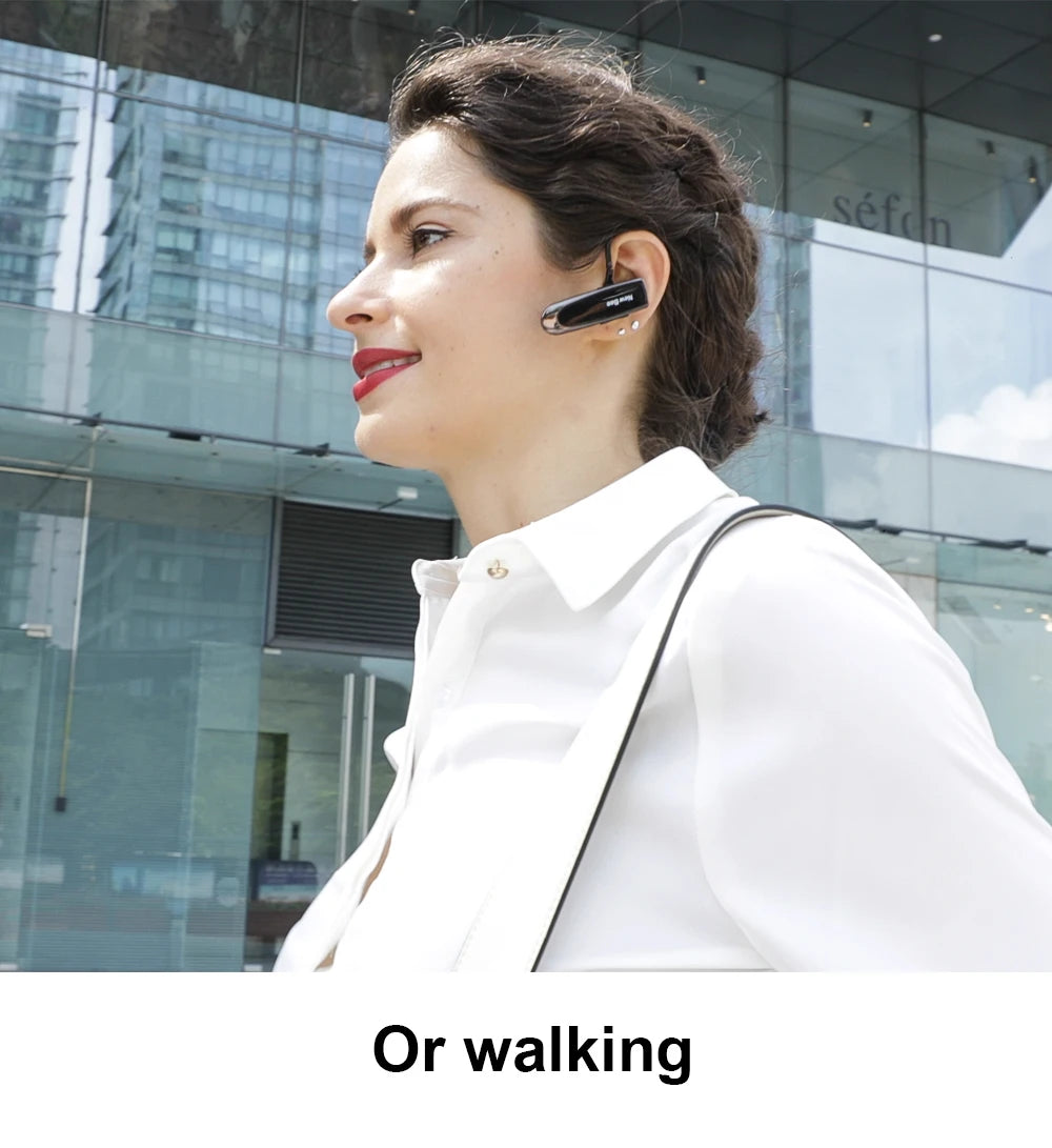 New Bee B41 Wireless Bluetooth 5.0 Earphones Hands-Free Mini Headset 22H Music Playing Earpieces With CVC 6.0 Mic For IPhones