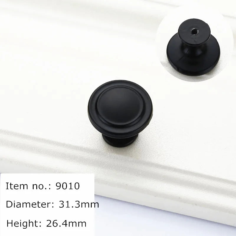 Black Handles for Furniture Cabinet Knobs and Handles Kitchen Handles Drawer Knobs Cabinet Pulls Cupboard Handles Knobs