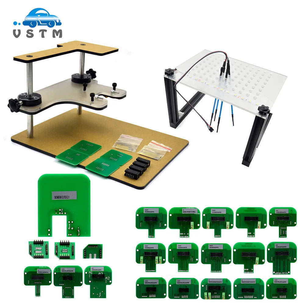 LED BDM frame Testing for BDM100 fgtech Chip Tunning with BDM Frame Adapter Master CMD ECU Programming BDM 100