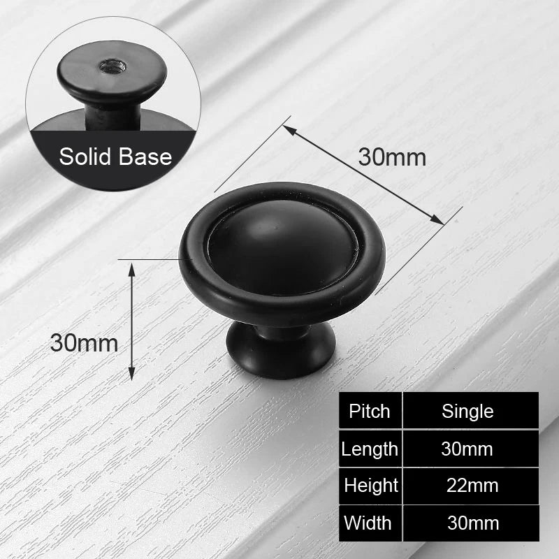 Black Handles for Furniture Cabinet Knobs And Handles Kitchen Handles Drawer Knobs Cabinet Pulls Cupboard Handles Knobs