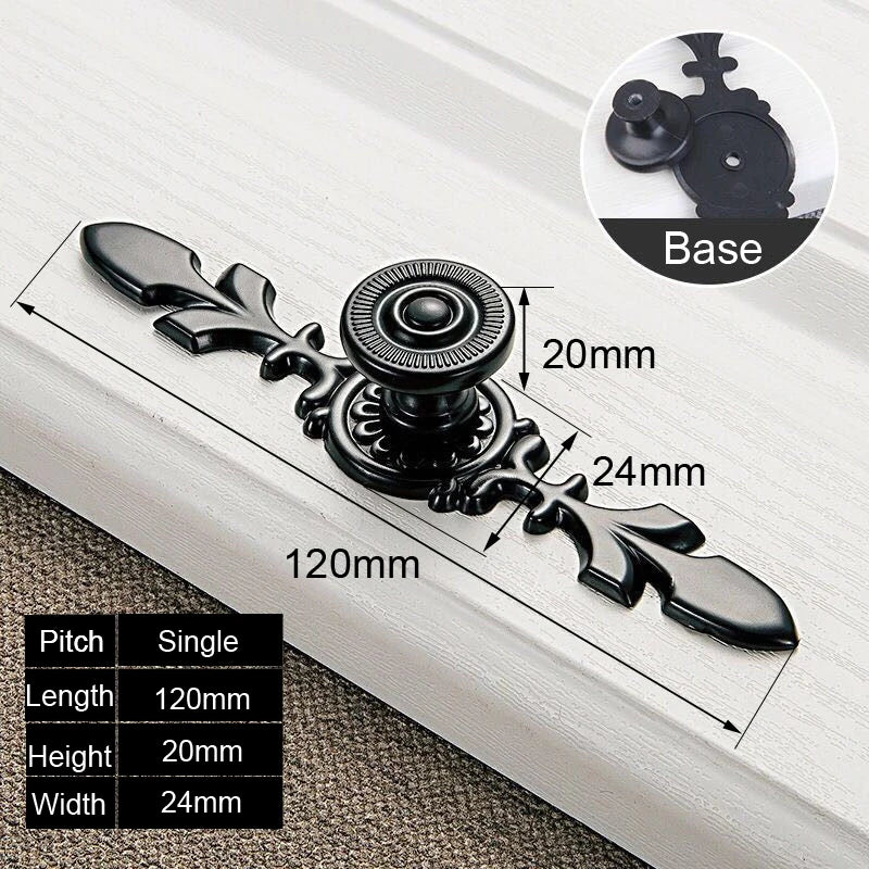 Black Handles for Furniture Cabinet Knobs And Handles Kitchen Handles Drawer Knobs Cabinet Pulls Cupboard Handles Knobs