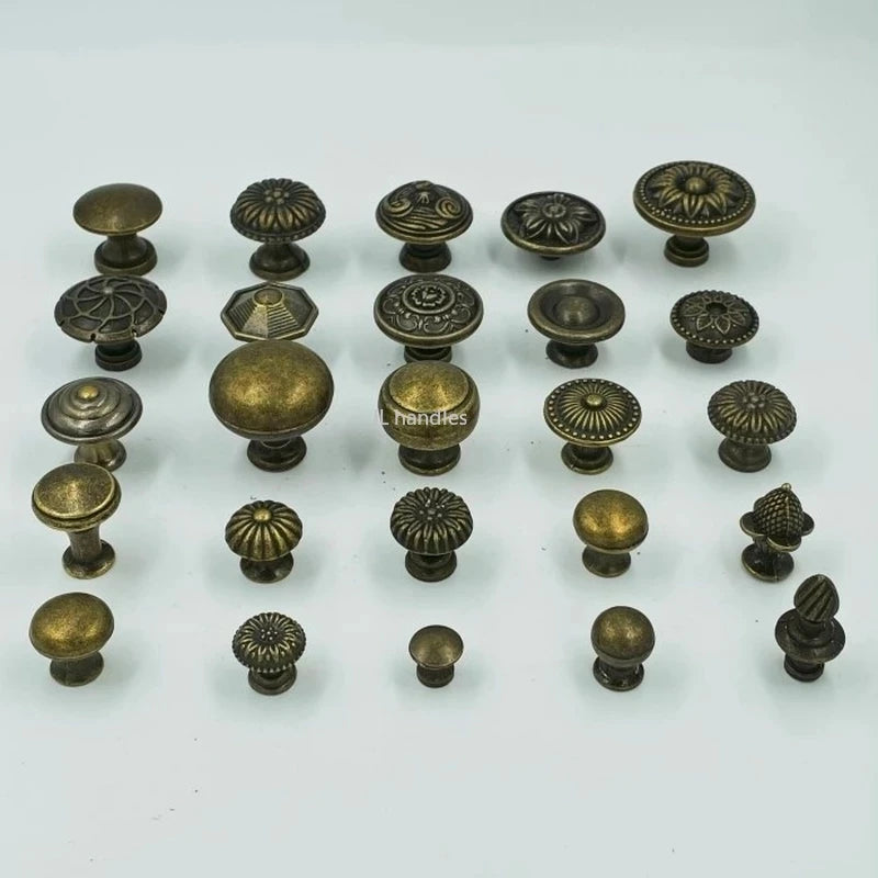 1x  Antique Bronze kitchen cabinet drawer knobs dresser cupboard wardrobe furniture Pulls Handle Wooden Box Jewelry Box knobs