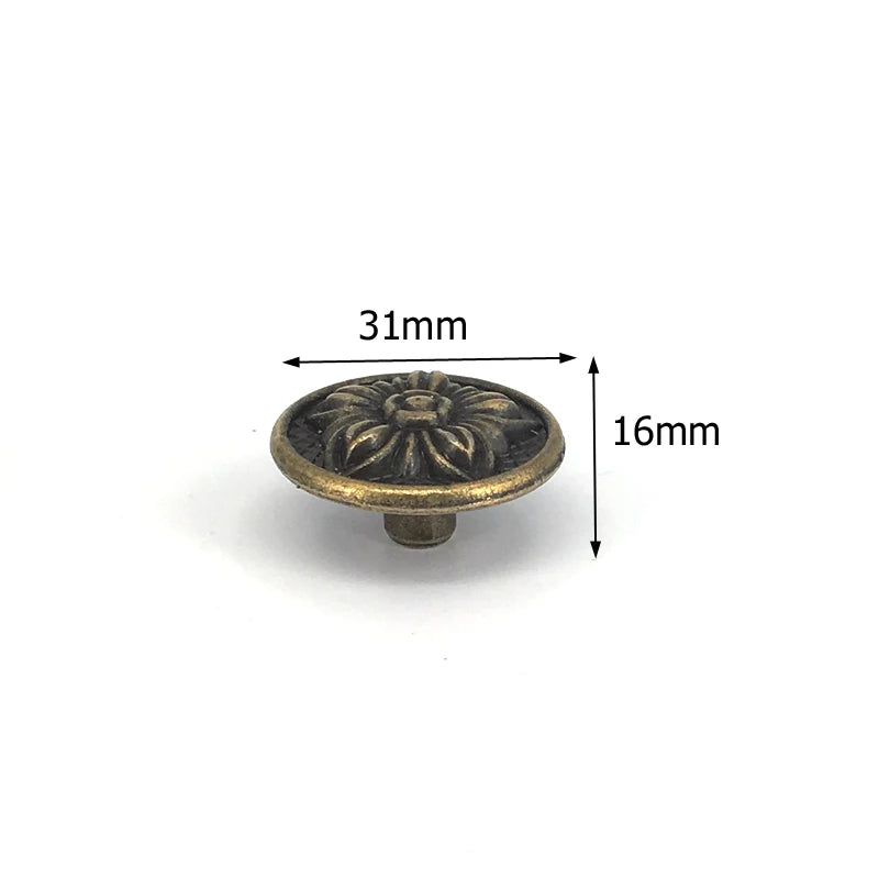 1x  Antique Bronze kitchen cabinet drawer knobs dresser cupboard wardrobe furniture Pulls Handle Wooden Box Jewelry Box knobs