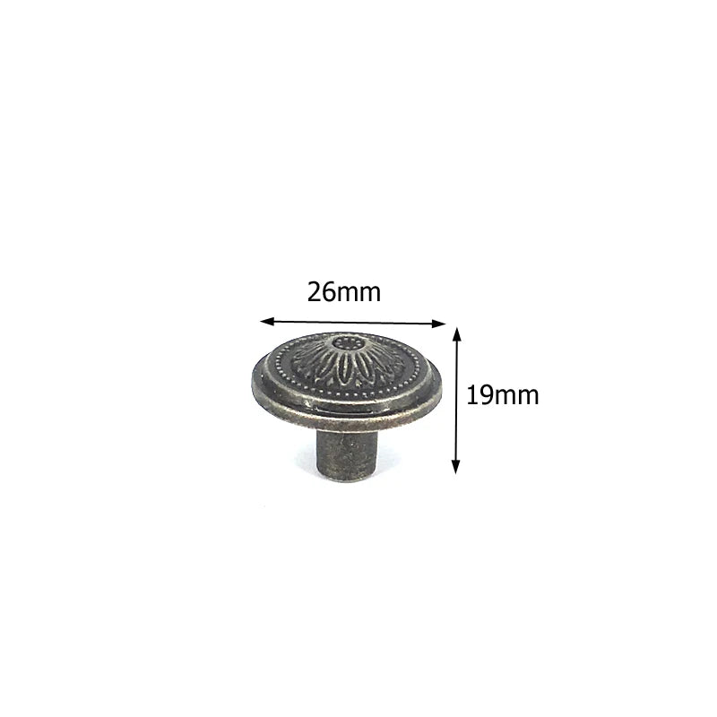 1x  Antique Bronze kitchen cabinet drawer knobs dresser cupboard wardrobe furniture Pulls Handle Wooden Box Jewelry Box knobs