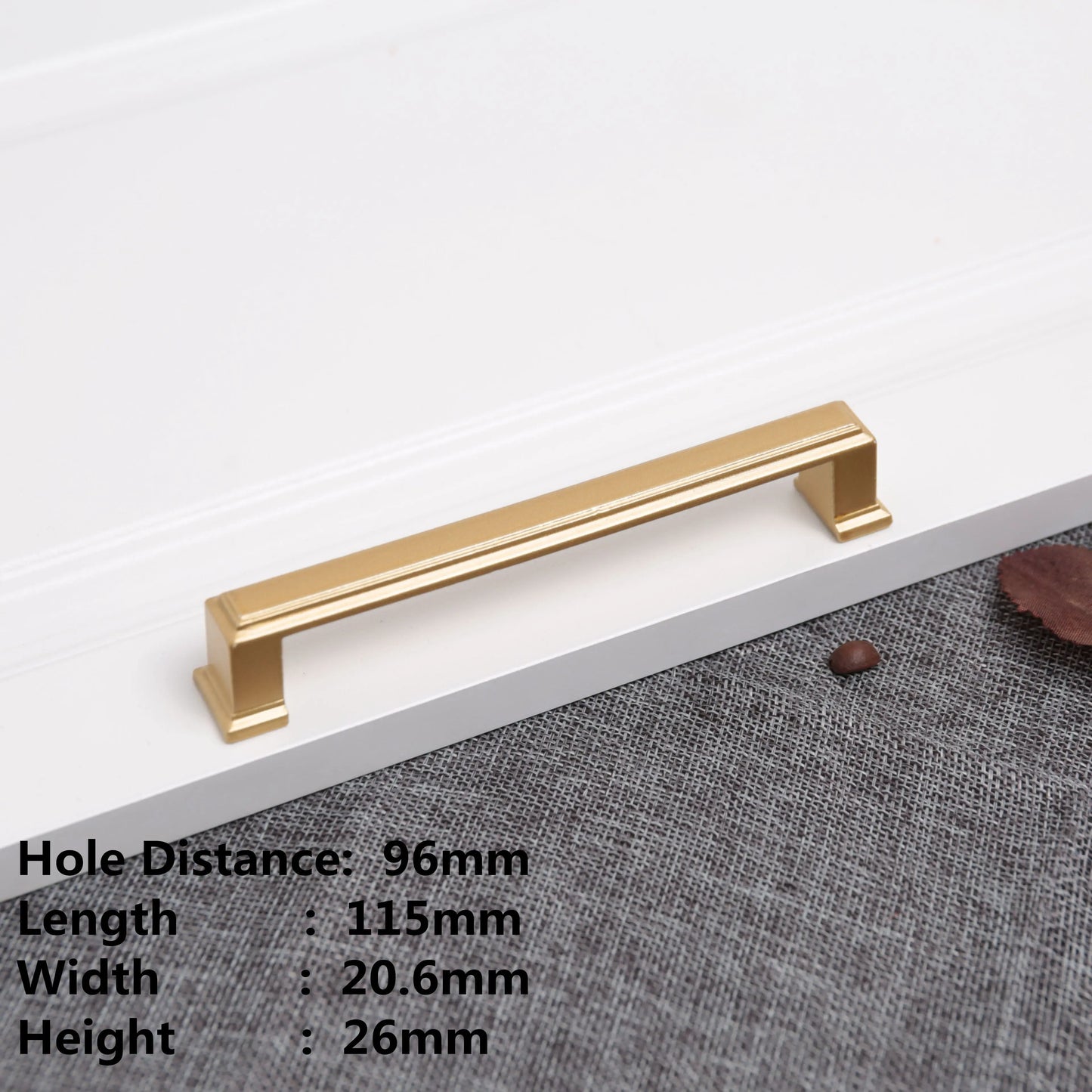 Handles Drawer Cabinet Furniture Kitchen Handles for Cabinet Knob Door Drawer Furniture Kitchen Knob Golden Simplicity Hardware