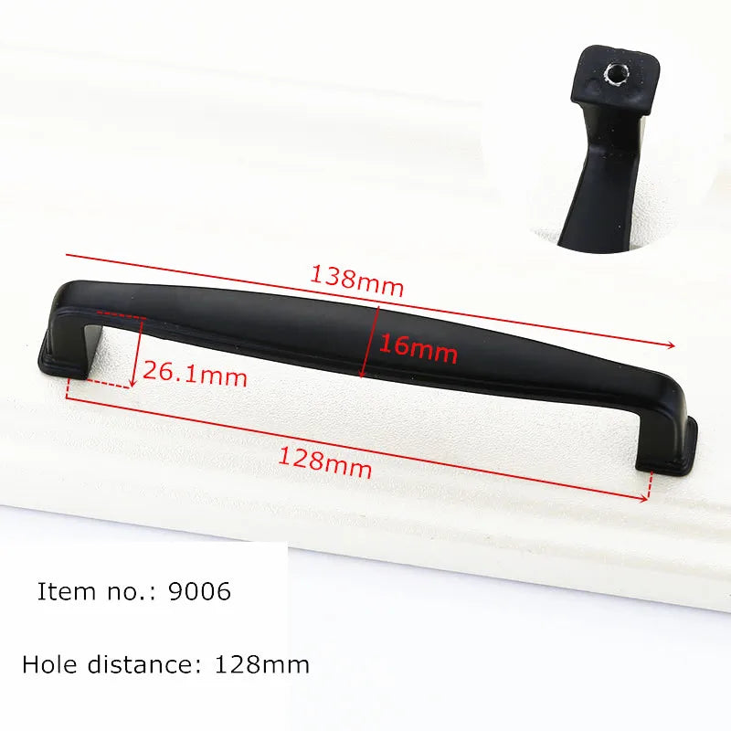 Black Handles for Furniture Cabinet Knobs and Handles Kitchen Handles Drawer Knobs Cabinet Pulls Cupboard Handles Knobs