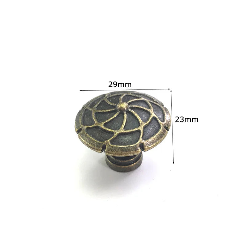 1x  Antique Bronze kitchen cabinet drawer knobs dresser cupboard wardrobe furniture Pulls Handle Wooden Box Jewelry Box knobs