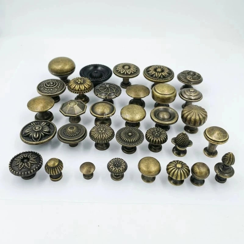 1x  Antique Bronze kitchen cabinet drawer knobs dresser cupboard wardrobe furniture Pulls Handle Wooden Box Jewelry Box knobs