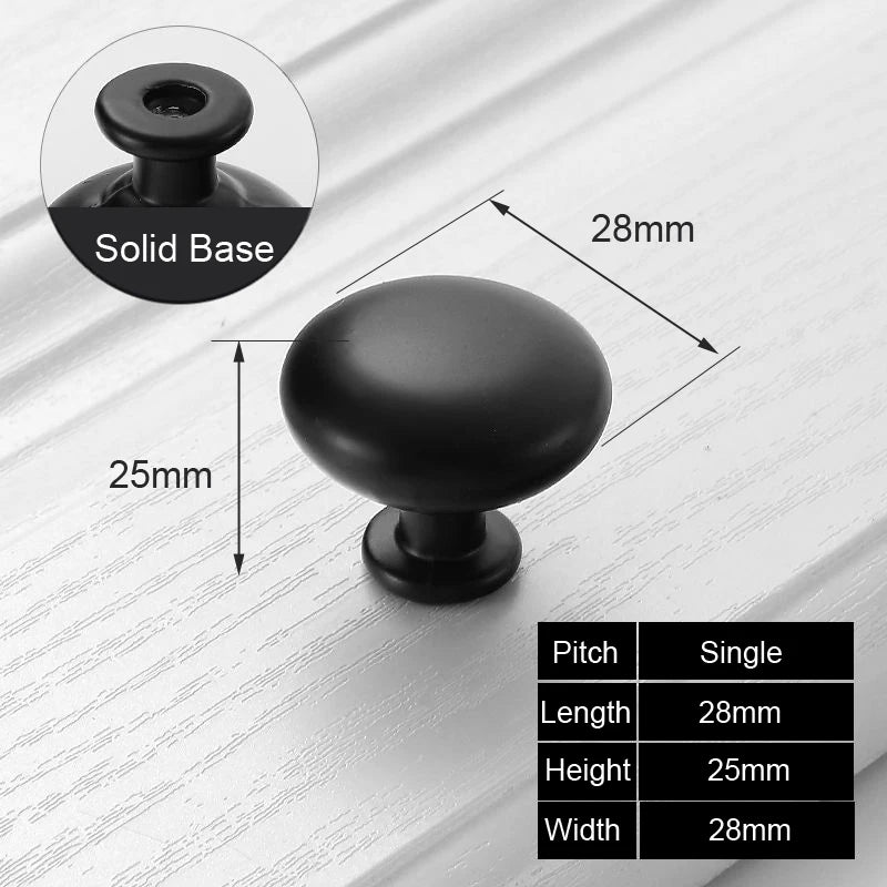 Black Handles for Furniture Cabinet Knobs And Handles Kitchen Handles Drawer Knobs Cabinet Pulls Cupboard Handles Knobs