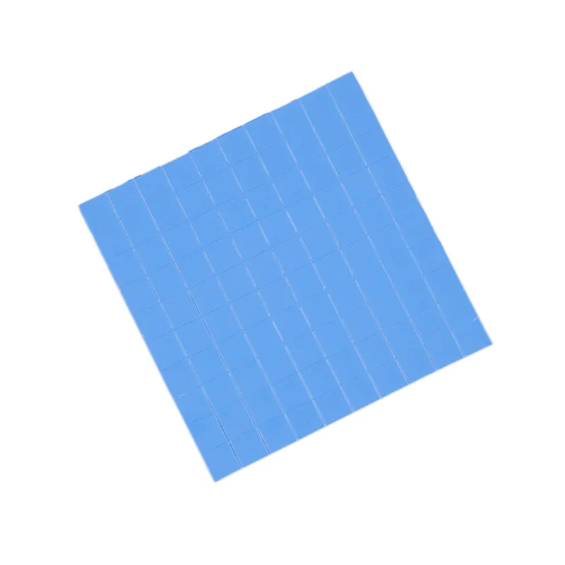 RGEEK 6W/M.K GPU CPU Heat Sink 100mm*100mm Cooling Conductive Silicone Pad Heat Sink Thermal Pad for Computer Desktop Accessory