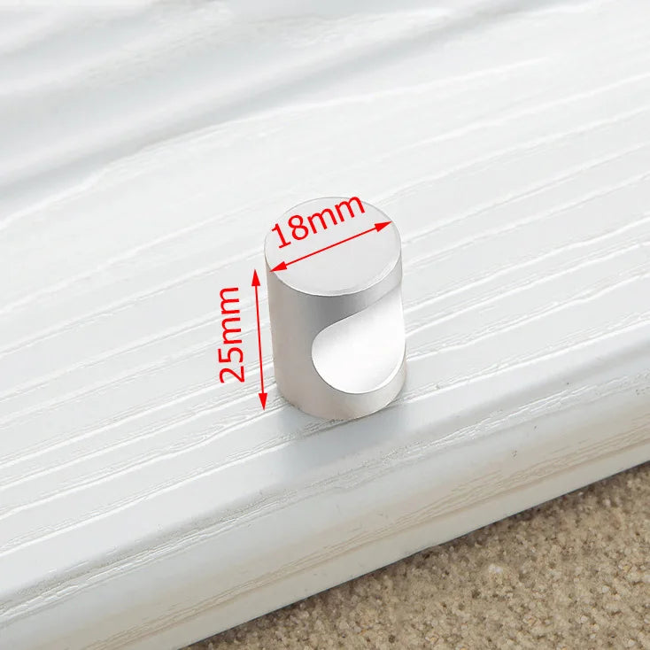 KAK Aluminium Alloy Black Cabinet Knobs Kitchen Cabinet Handles Drawer Knobs Pulls Black Furniture Handle Cabinet Hardware