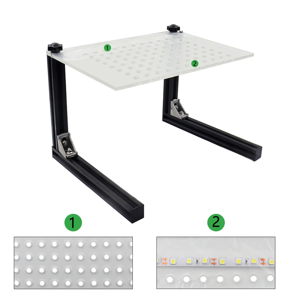 LED BDM frame Testing for BDM100 fgtech Chip Tunning with BDM Frame Adapter Master CMD ECU Programming BDM 100