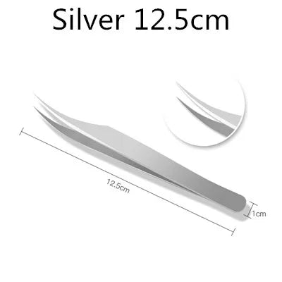Stainless Steel Kitchen & Bar Tweezer Food Tongs Kitchen Cooking Medical Tweezer Copper/Gold/Black Plated