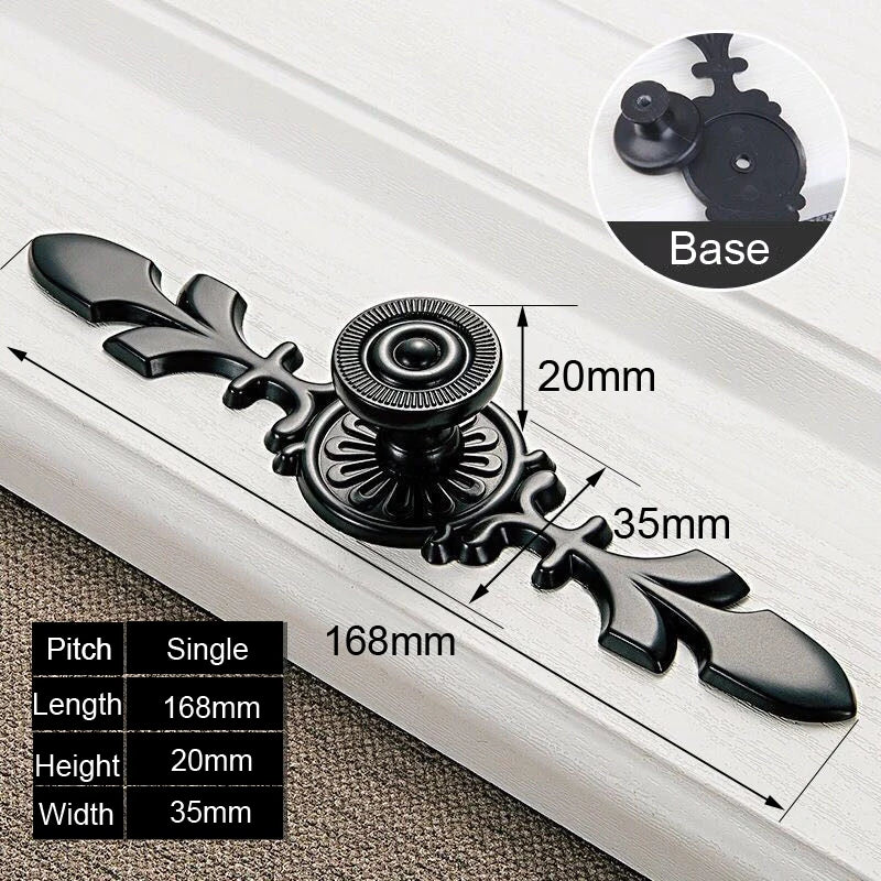 Black Handles for Furniture Cabinet Knobs And Handles Kitchen Handles Drawer Knobs Cabinet Pulls Cupboard Handles Knobs