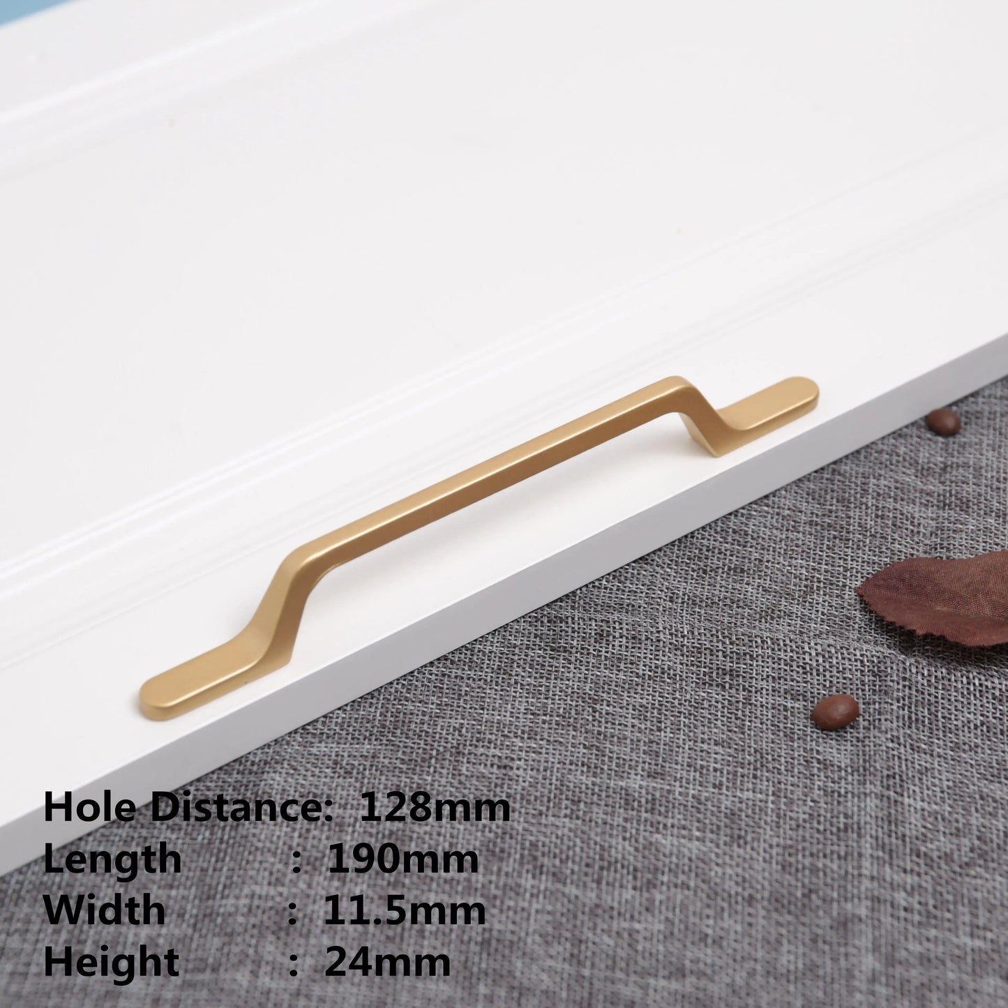Handles Drawer Cabinet Furniture Kitchen Handles for Cabinet Knob Door Drawer Furniture Kitchen Knob Golden Simplicity Hardware