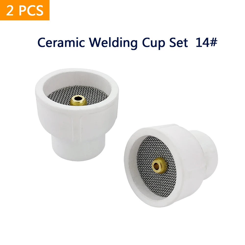 10# 12# 14# 16# 24# White Ceramic Nozzle Alumina Cup For WP9/20/17/18/26 Tig Welding Torch #10 Ceramic White TIG Welding Cup