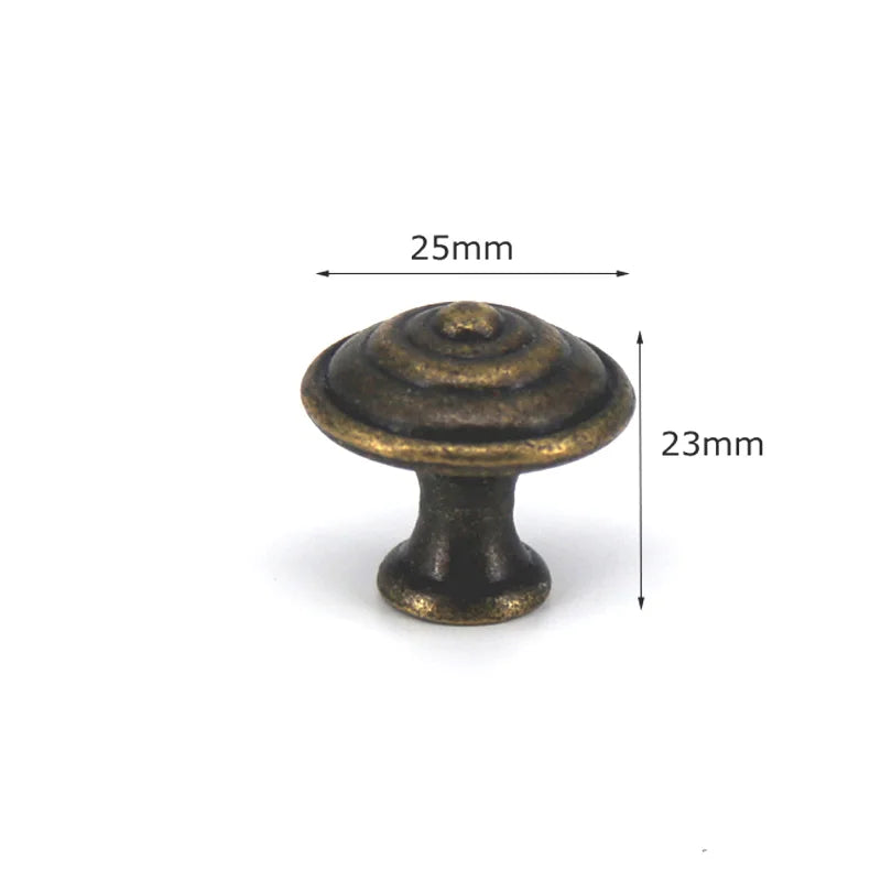 1x  Antique Bronze kitchen cabinet drawer knobs dresser cupboard wardrobe furniture Pulls Handle Wooden Box Jewelry Box knobs