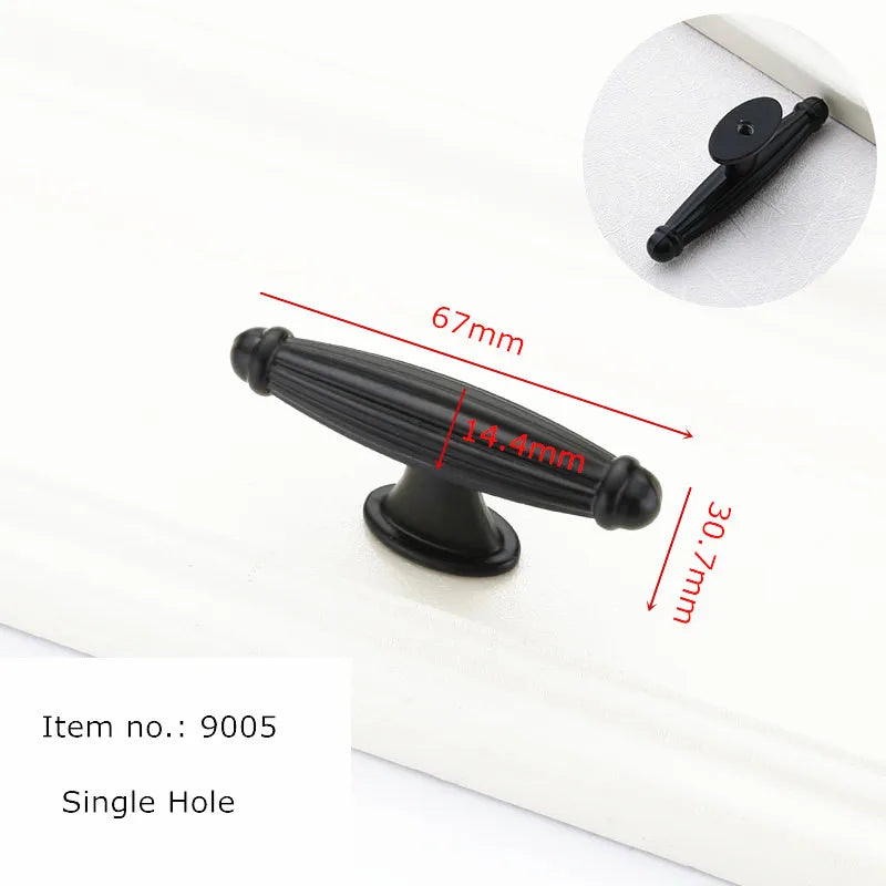Black Handles for Furniture Cabinet Knobs and Handles Kitchen Handles Drawer Knobs Cabinet Pulls Cupboard Handles Knobs