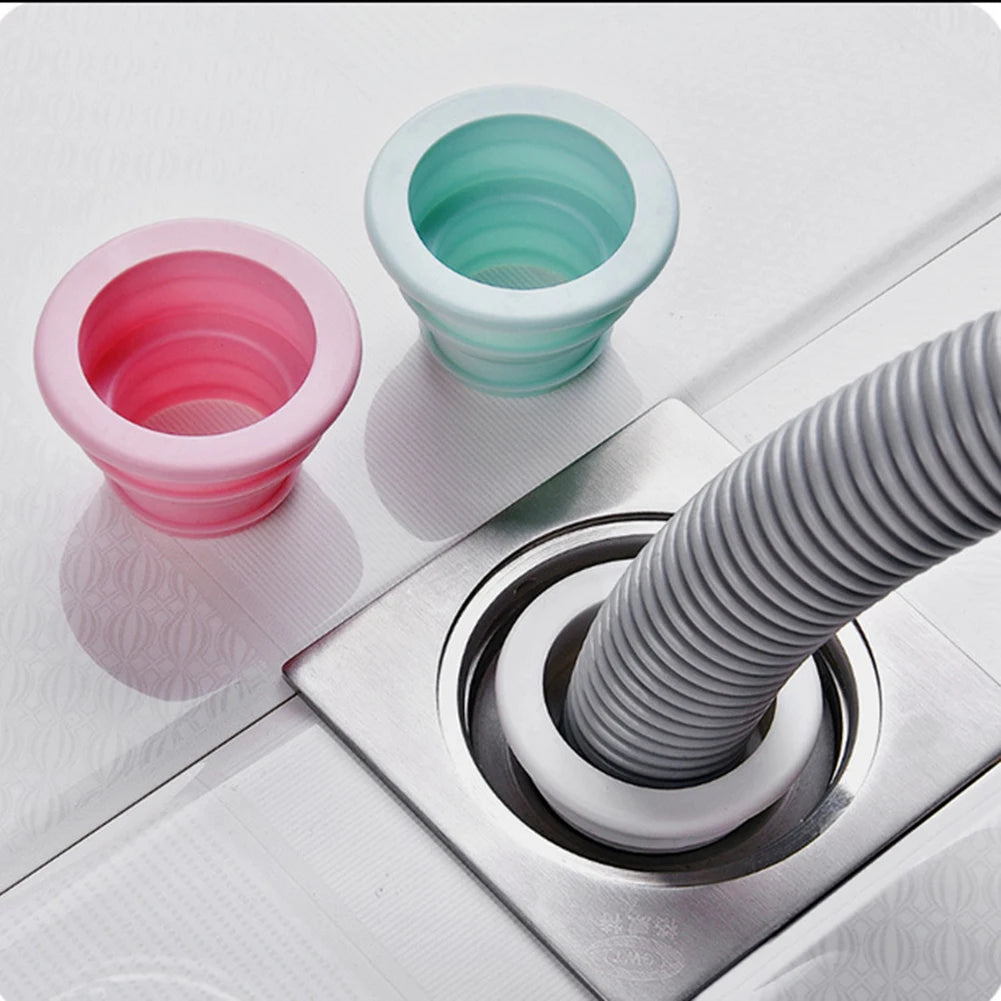 Bathroom Kitchen Floor Drain Pipe Sewer Anti Odor Seal Ring Washer Sealing Plug