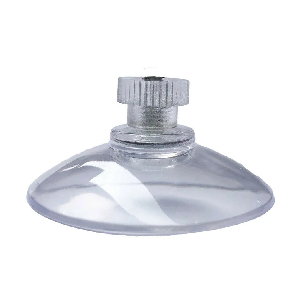 10PCS Mushroom Head Clear Suction Cups Thumb Nut Strong Vacuum Suckers PVC Kitchen Bathroom Window Wall Car Hooks 41mm