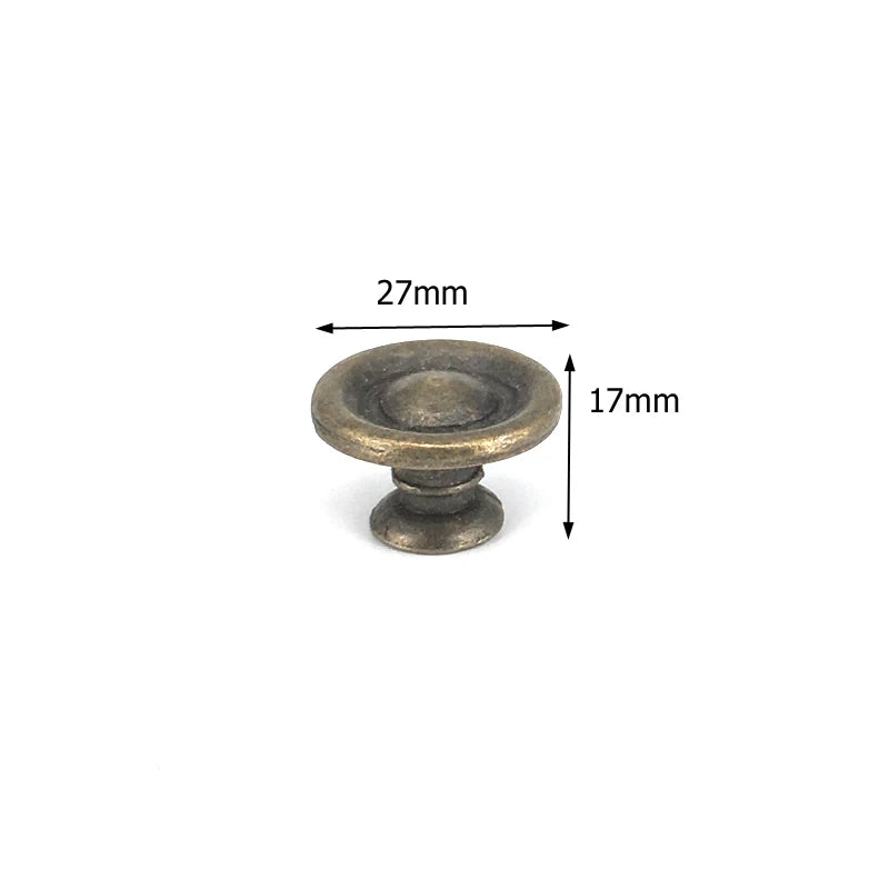 1x  Antique Bronze kitchen cabinet drawer knobs dresser cupboard wardrobe furniture Pulls Handle Wooden Box Jewelry Box knobs