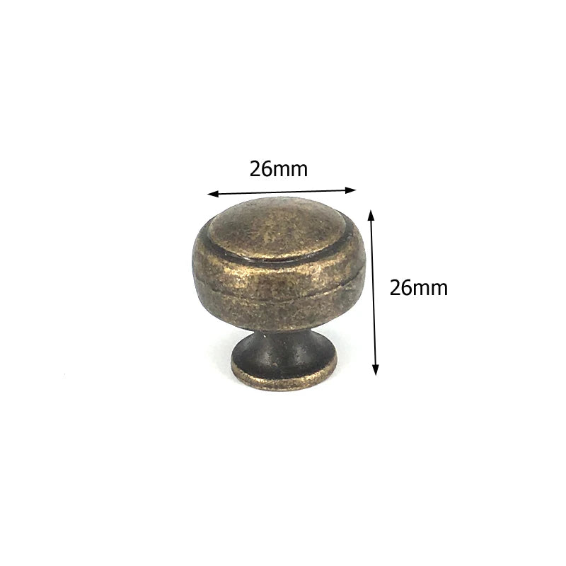 1x  Antique Bronze kitchen cabinet drawer knobs dresser cupboard wardrobe furniture Pulls Handle Wooden Box Jewelry Box knobs