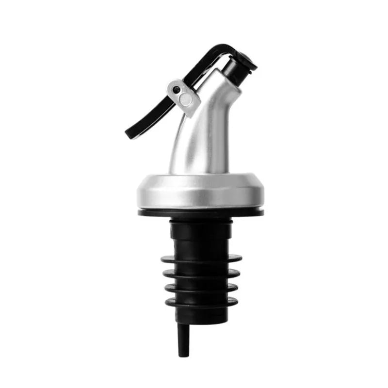 1/3Pcs Oil Bottle Stopper Lock Plug Seal Leak-proof Rubber Nozzle Sprayer Liquor Dispenser Wine Pourer Kitchen Bar Tool