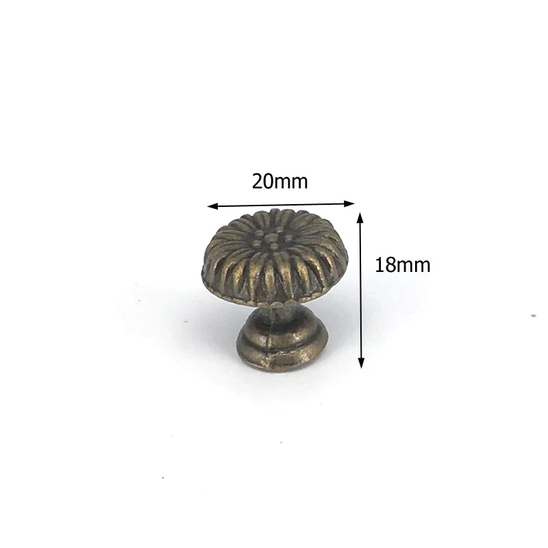 1x  Antique Bronze kitchen cabinet drawer knobs dresser cupboard wardrobe furniture Pulls Handle Wooden Box Jewelry Box knobs