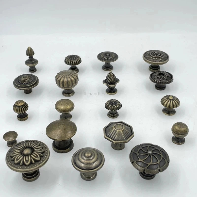 1x  Antique Bronze kitchen cabinet drawer knobs dresser cupboard wardrobe furniture Pulls Handle Wooden Box Jewelry Box knobs