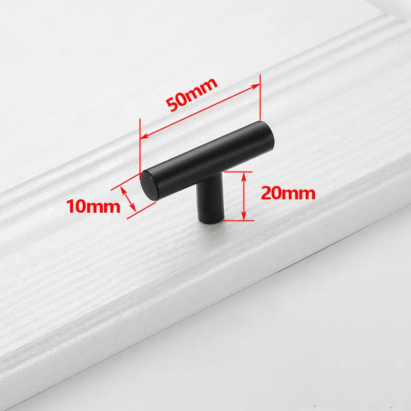 Stainless Steel Straight Cupboard Handles Knobs Brushed Black Gold Kitchen Door Handles Cabinet Pull Furniture Handle Muebles