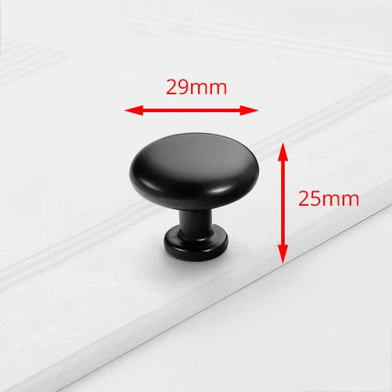 KAK Fashion Black Hidden Cabinet Handles Aluminum Alloy Kitchen Handles Cupboard Pulls Drawer Knobs Furniture Room Door Hardware