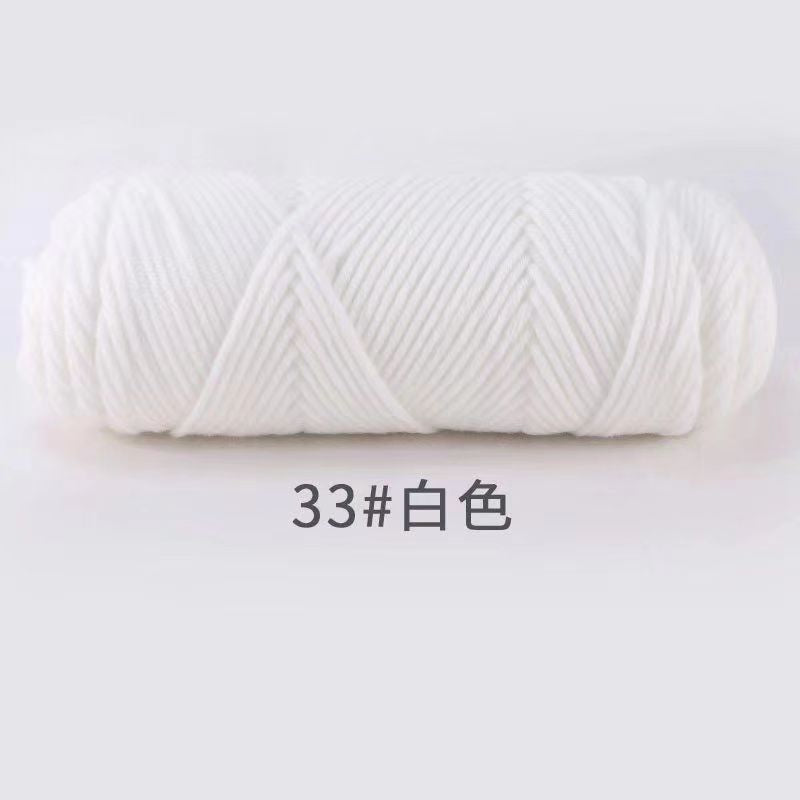 8 strands milk cotton eight strands lover cotton handmade diy material coated wool scarf hat hook shoes medium thick wool ball