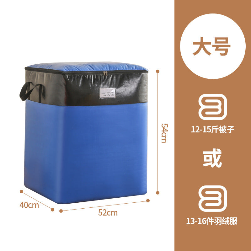 Large Capacity Moving Packing Thickened Storage Artifact Bag Luggage Clothes Fit Bag Snakeskin Bag Waterproof Quilt