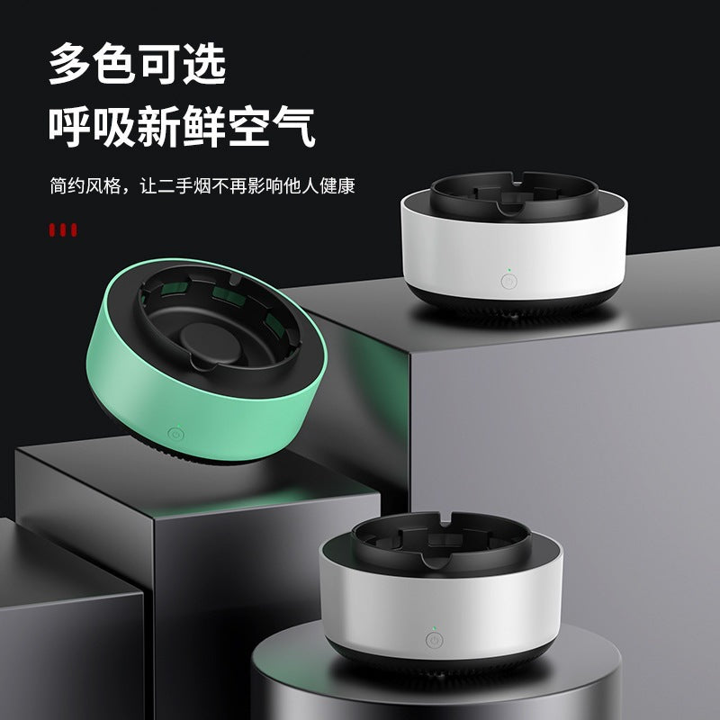 Self-priming household negative ion oxygen bar oxidation purifier multifunctional intelligent second-hand smoke dust ashtray