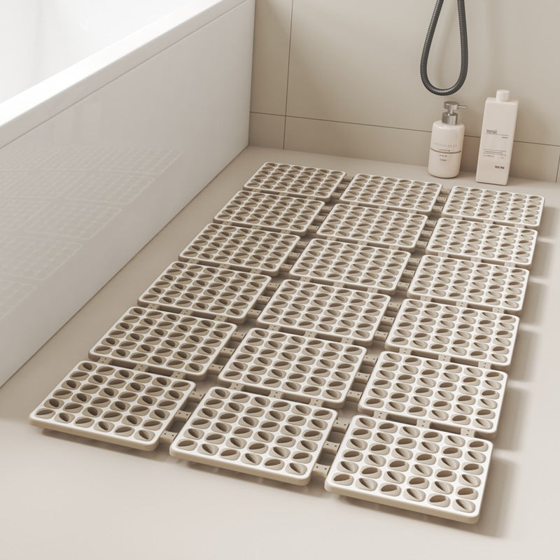Bathroom Anti-slip Mat Shower Room Bathroom Anti-fall Mat Bathroom Toilet Waterproof Hollow Mat