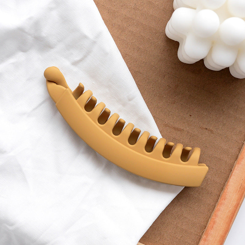13cm Large Banana Clip Simple Vertical Hair Clip Elegant Hair Clip Ponytail Clip Back of the Head Grabber Wholesale