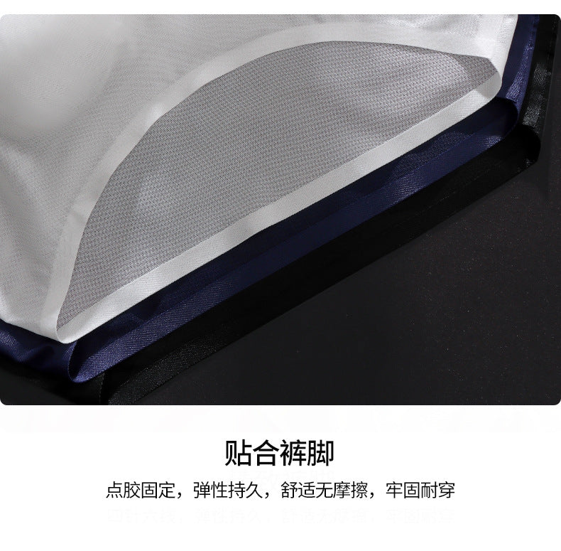 Foreign trade explosions men's briefs breathable comfortable letter sports sexy transparent egg ice silk low waist underwear head