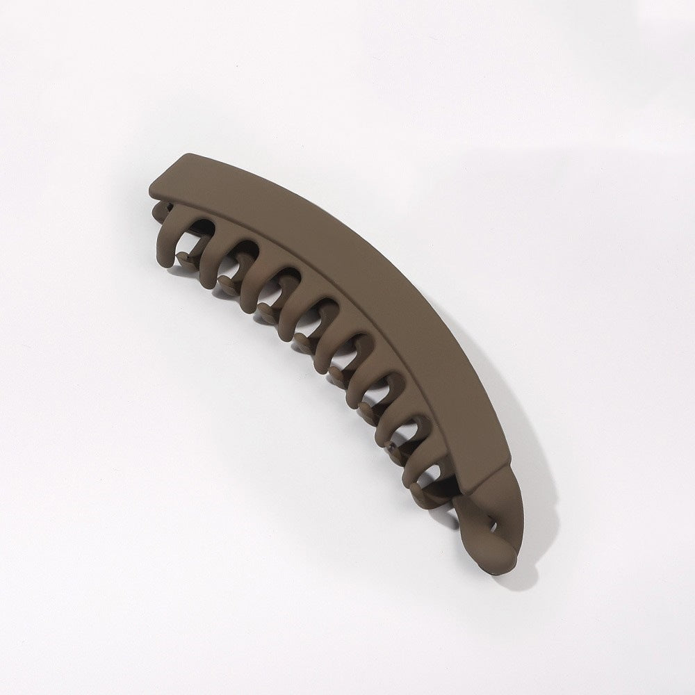13cm Large Banana Clip Simple Vertical Hair Clip Elegant Hair Clip Ponytail Clip Back of the Head Grabber Wholesale