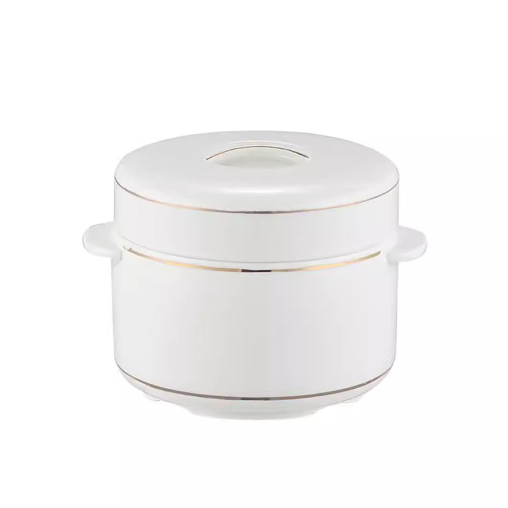 Water-proof Stew Pot Chunky Stew Pot Ceramic Steamed Egg Stew Pot with Lid Double Lid Soup Pot Household Bird's Nest Size Inner Pot Steaming Pot