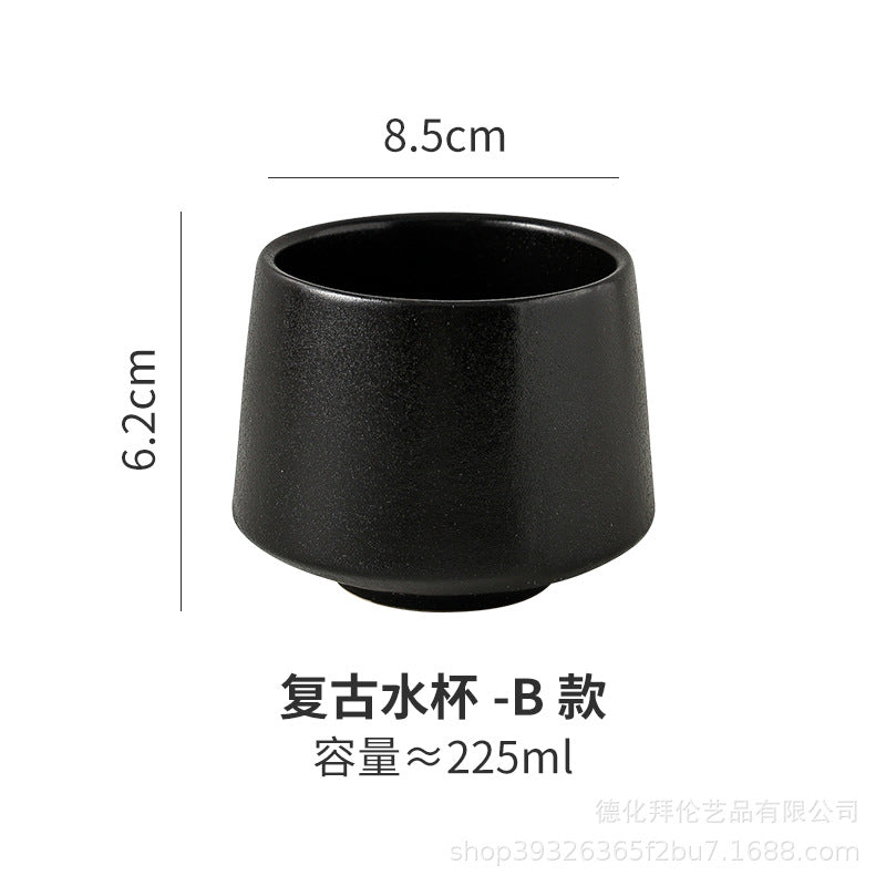 Japanese Style Kiln Change Matcha Tea Cup Creative Large Household Tea Cup Office Handy Coffee Cup Personalized Ceramic Cup