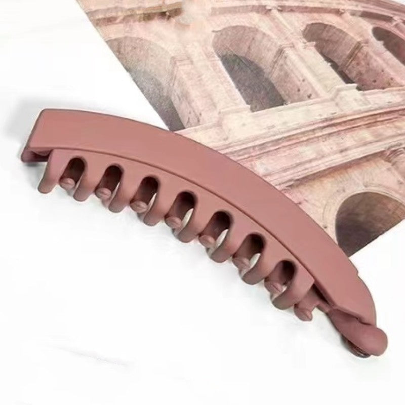 13cm Large Banana Clip Simple Vertical Hair Clip Elegant Hair Clip Ponytail Clip Back of the Head Grabber Wholesale