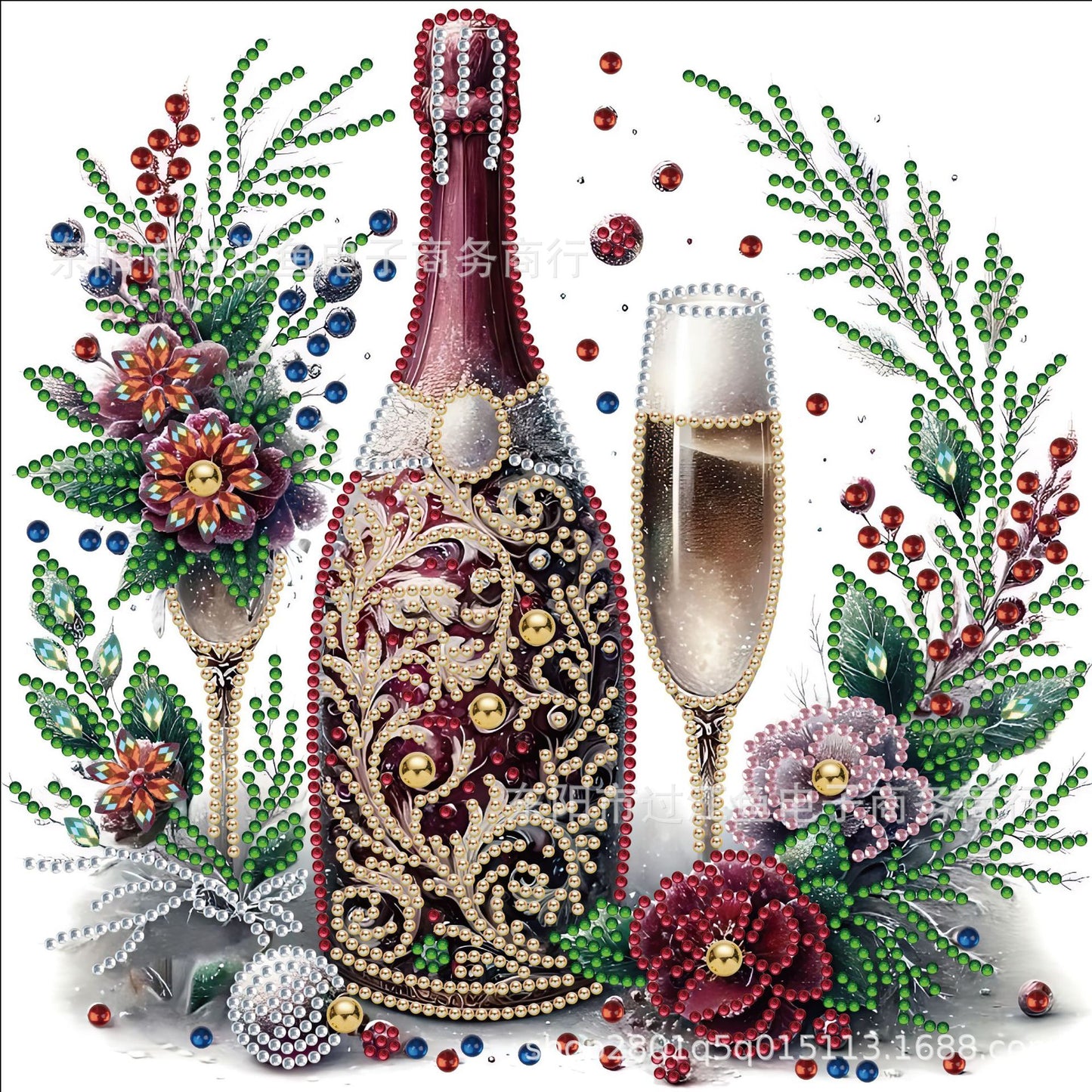 ✅ New DIY Irregular Shaped Diamond Painting Amazon Bestseller Rhinestone Decorative Diamond Painting Source Factory Christmas Gift