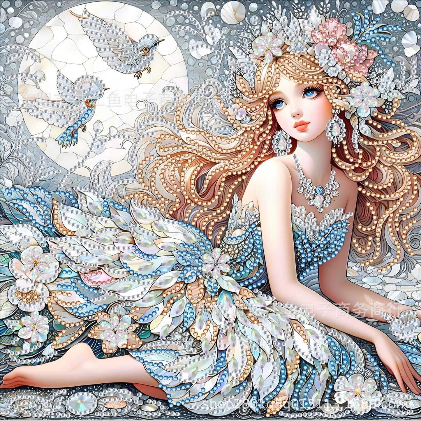 ✅ New DIY Irregular Shaped Diamond Painting Amazon Bestseller Rhinestone Decorative Diamond Painting Source Factory Christmas Gift