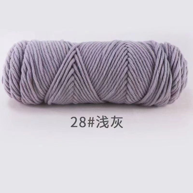 8 strands milk cotton eight strands lover cotton handmade diy material coated wool scarf hat hook shoes medium thick wool ball