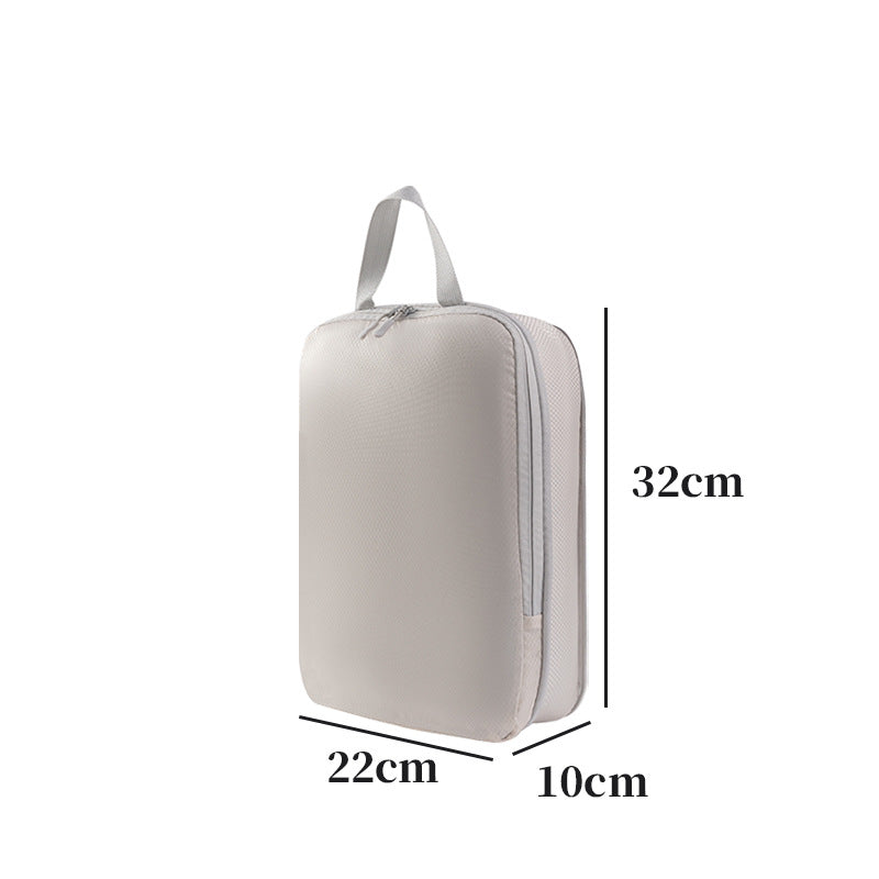 Travel Storage Bag Compression Bag Four-piece Set Travel Artifact Packaging Clothing Washing and Maternity Suitcase Organizing Bag